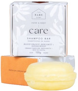 The Bare Home Shampoo Bar Blood Organge, Bergamot + Sandalwood