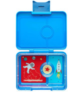 Yumbox Snack 3 Compartment Surf Blue with Rocket Tray