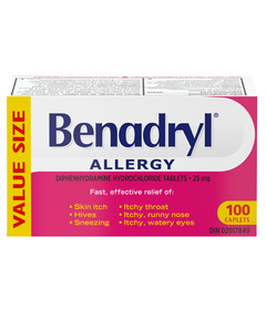 Benadryl Allergy Caplets