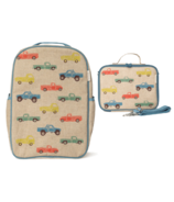 SoYoung Vintage Trucks Backpack & Lunch Bag Bundle