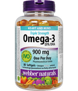 Webber Naturals Triple Strength Omega-3 EPA/DHA 900mg