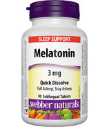 Webber Naturals Melatonin Tablets