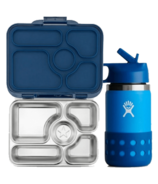 Yumbox Presto x Hydro Flask Blue Bundle