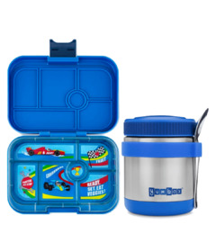 Yumbox Original & Zuppa Food Jar Blue Bundle 