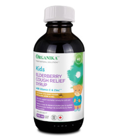 Organika Kids Elderberry Cough Relief Syrup