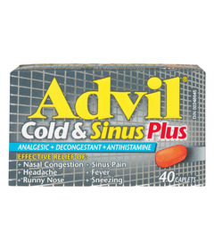 Advil Cold & Sinus Plus Caplets