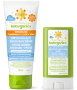 babyganics Mineral Sunscreen SPF 50 Lotion & Stick Bundle