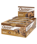 Quest Nutrition Protein Bar Dipped Chocolate Chip Cookie Dough Case