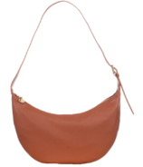 ela Slouchy Crossbody Walnut Pebble