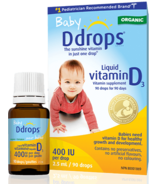 Baby Ddrops Liquid Vitamin D3 400 IU