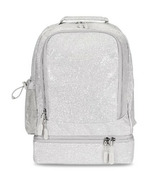 Bentgo Kids 2-in-1 Backpack & Lunch Bag Silver Glitter