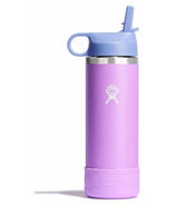 Hydro Flask Kids Wide Mouth Straw Cap and Boot Anemone