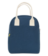 Fluf Zipper Lunch Bag Classic Navy