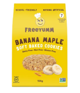 FreeYumm Banana Maple Cookies