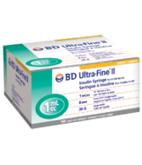 BD Ultra-Fine 1.0ML 30G 8MM Syringe 5/16 Inch