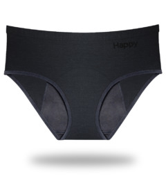 Happy Reusable Bamboo Period Underwear KANTA Black