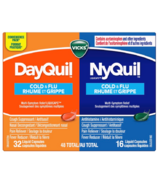 Vicks DayQuil NyQuil Cold & Flu Combo