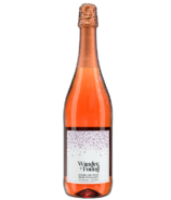 Wander + Found Sparkling Rose Alcohol Free Wine