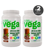 Vega One All-In-One Chocolate Nutritional Shake 2 Pack Bundle