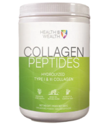 Health IS Wealth Collagen Peptides Hydrolyzed Type I & III Unflavoured