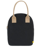 Fluf Zipper Lunch Bag Black 