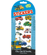 Peaceable Kingdom City Cars and Trucks Stickers