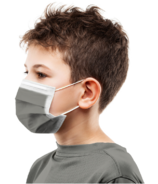 CANADAMASQ Disposable Procedure Pediatric Face Mask Pediatric Grey