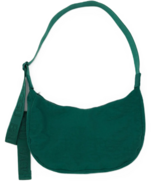 BAGGU Medium Nylon Crescent Bag Cypress