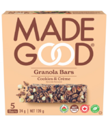 MadeGood Cookies & Creme Granola Bars