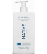 Native Hair 2in1 Shampoo & Conditioner Sea Salt & Cedar