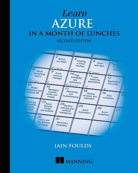 Learn Azure in a Month of Lunches, Second Edition cover