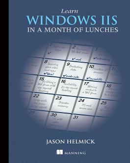 Learn Windows IIS in a Month of Lunches - corrected 9112019 cover