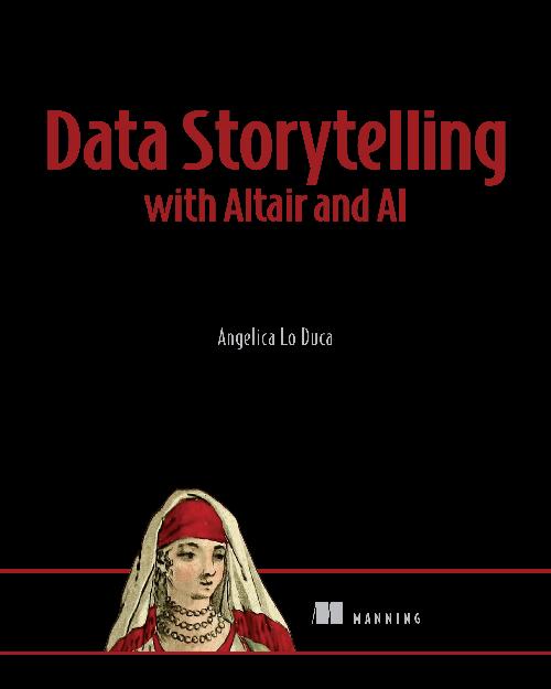 Data Storytelling with Altair and AI cover