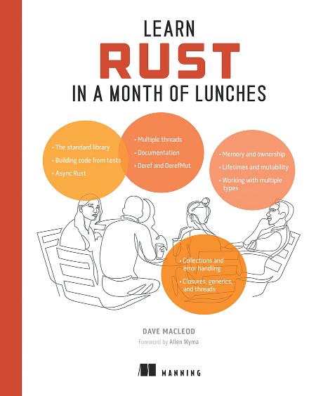 Learn Rust in a Month of Lunches cover