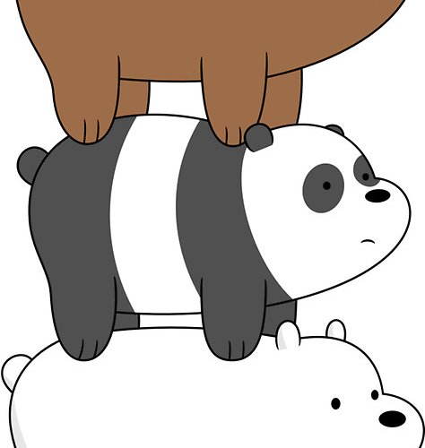 Gambar Kartun Panda Tidur Lucu