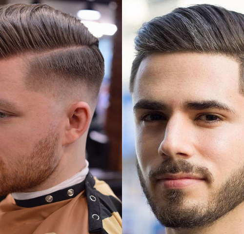 short haircuts for oval faces male