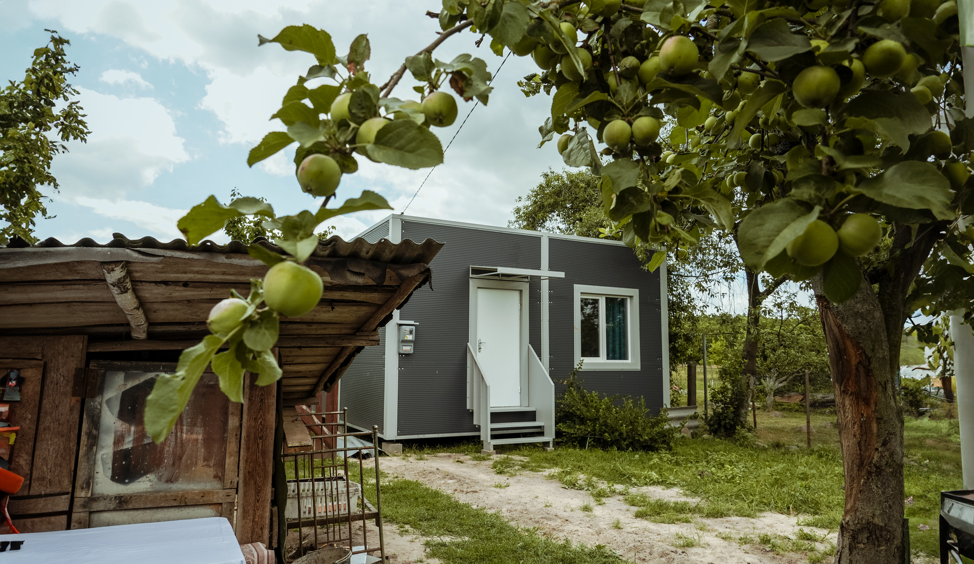 Temporary modular housing project NEST