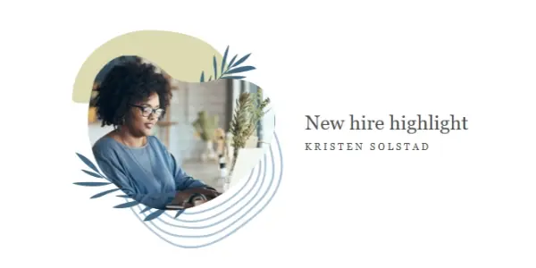 Hire calling white organic-simple