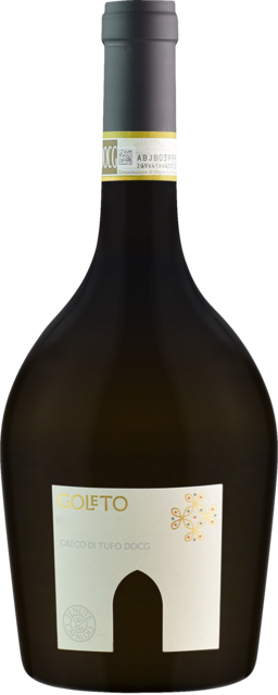 Bottle shot for 2018 Goleto Greco Di Tufo