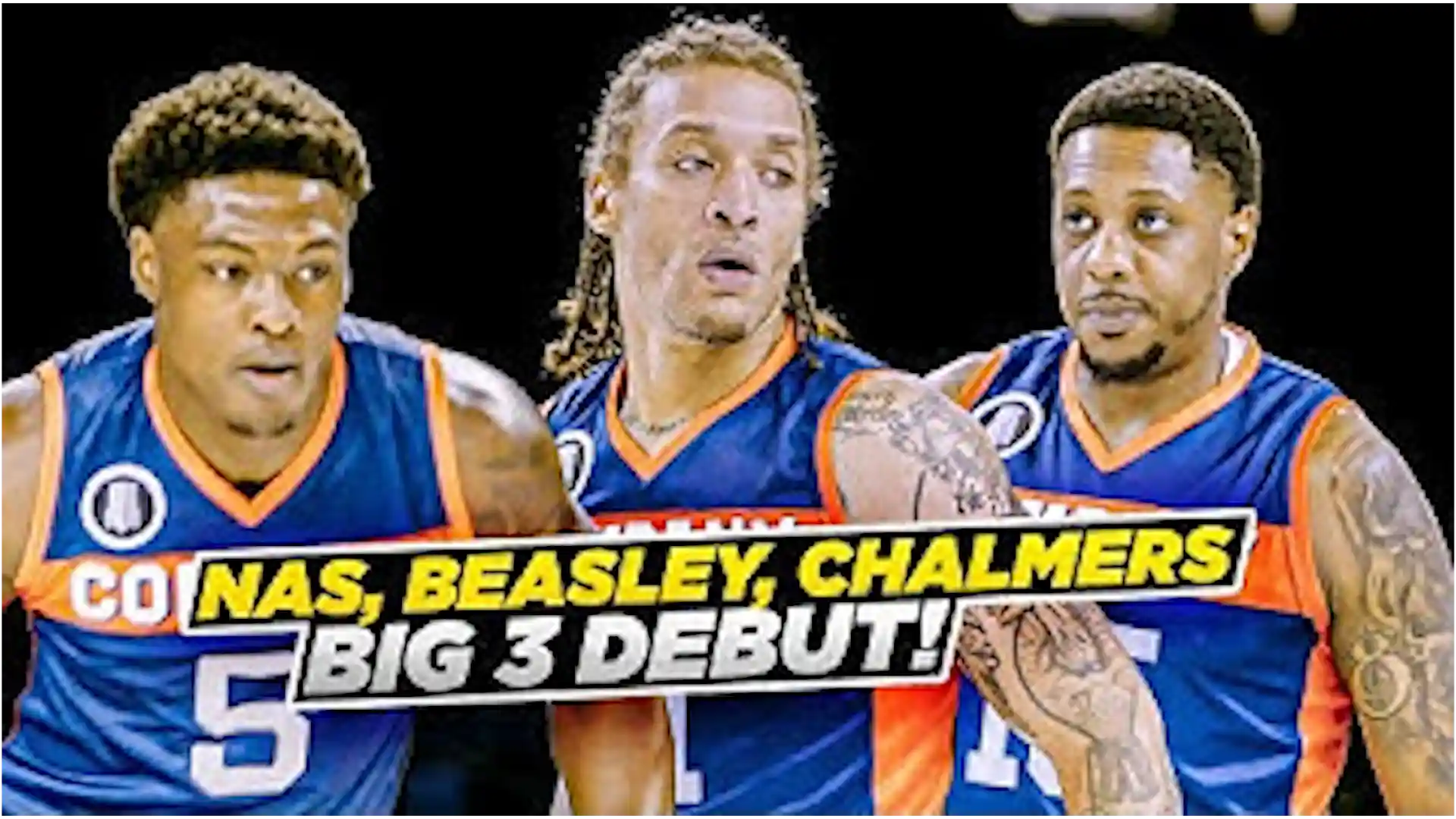 Michael Beasley, Nasir Core & Mario Chalmers Make Big 3 Season Debut