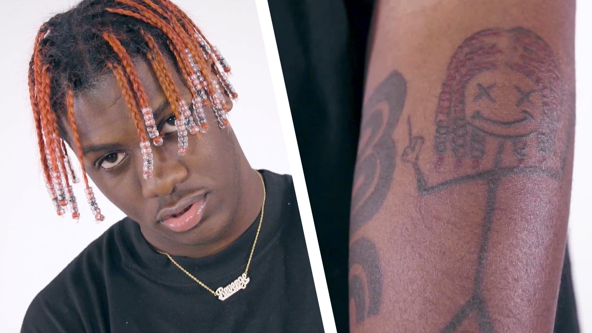 Watch Lil Yachty Hates Tattoos Here Are His Tattoos Tattoo Tour Gq