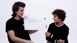 Gaten Matarazzo and Joe Keery Answer the Web's Most Searched Questions