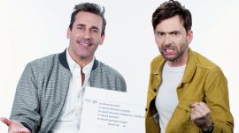 Jon Hamm & David Tennant Answer the Web's Most Searched Questions