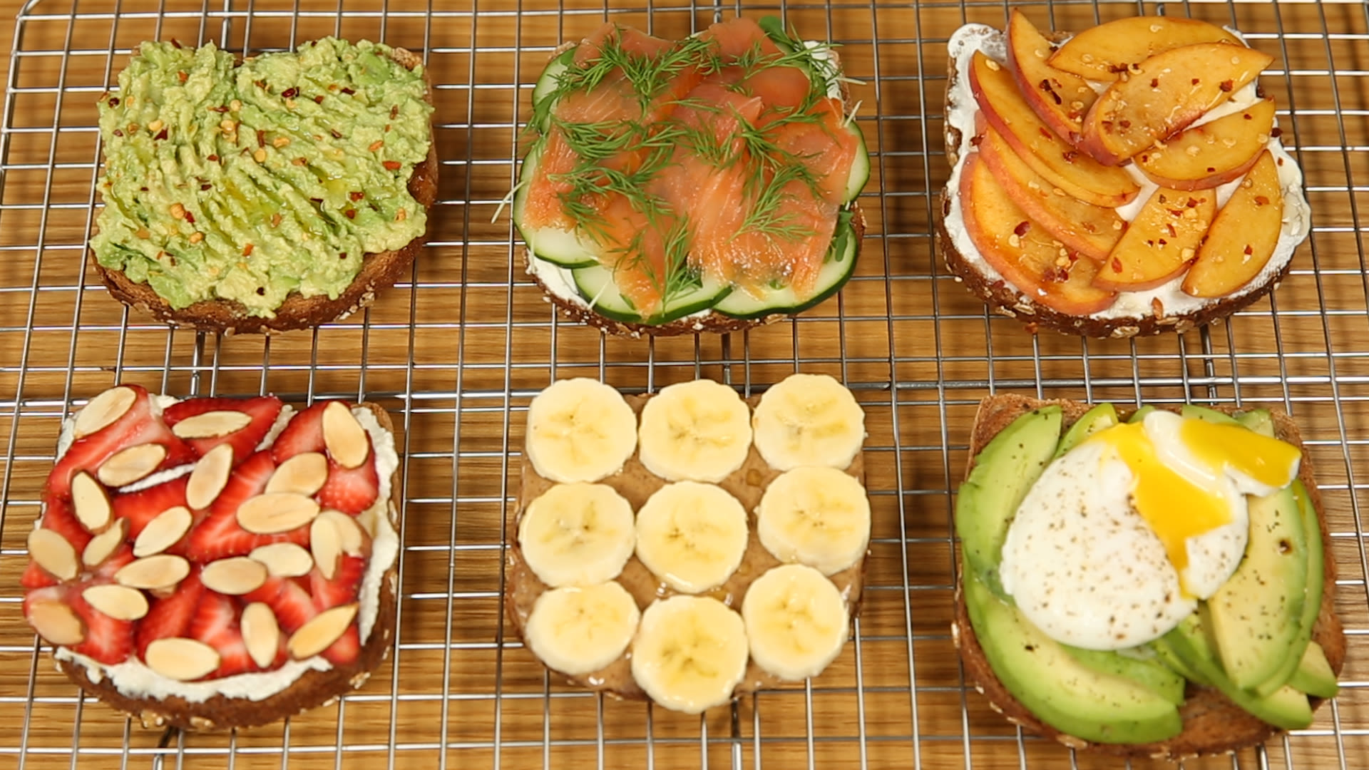 Watch How To Make 6 Healthy Breakfast Toasts For Weight Loss Self