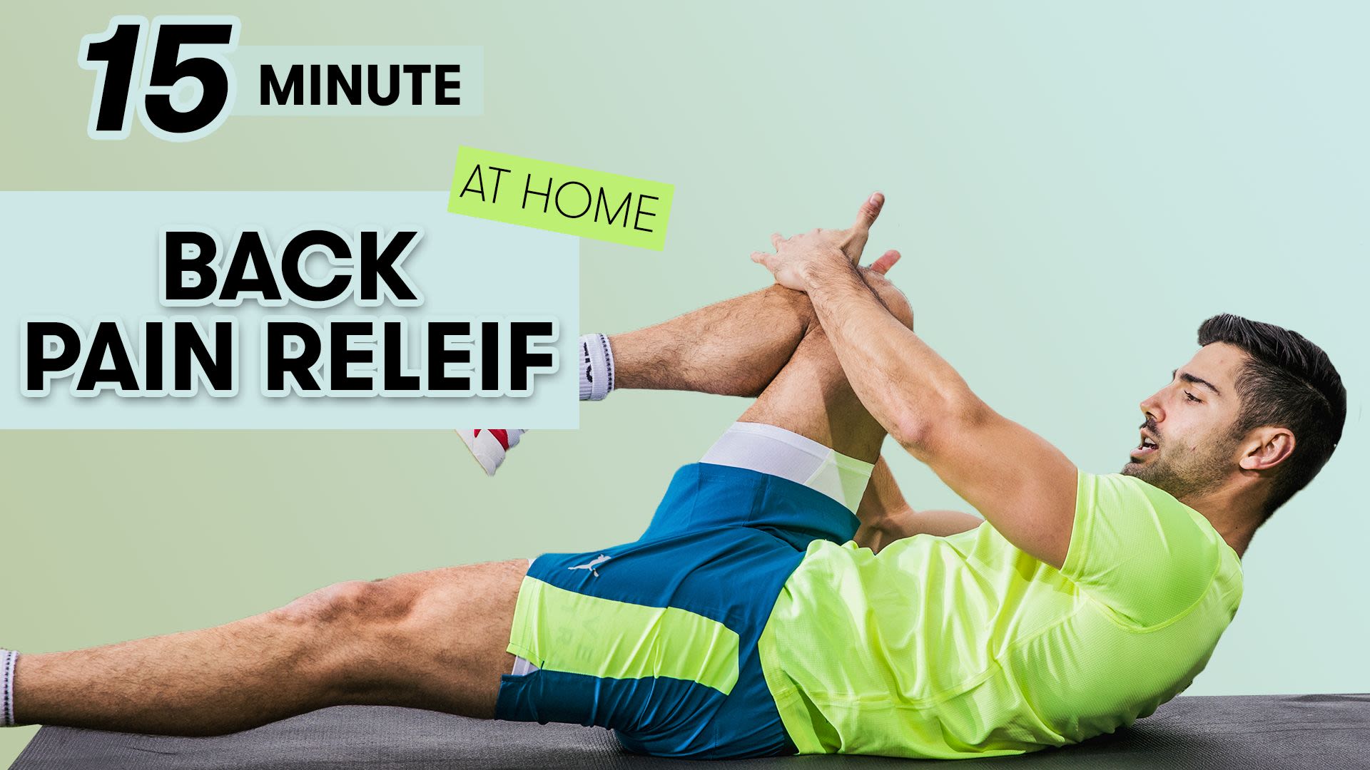 Watch 15 Minute Back Pain Relief Workout 9 Exercises At Home Sweat With Self Self