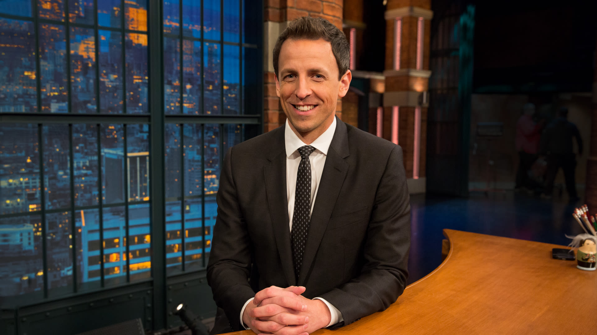 Watch Seth Meyers Shares His Dream Late Night Lineup 73 Questions Vogue