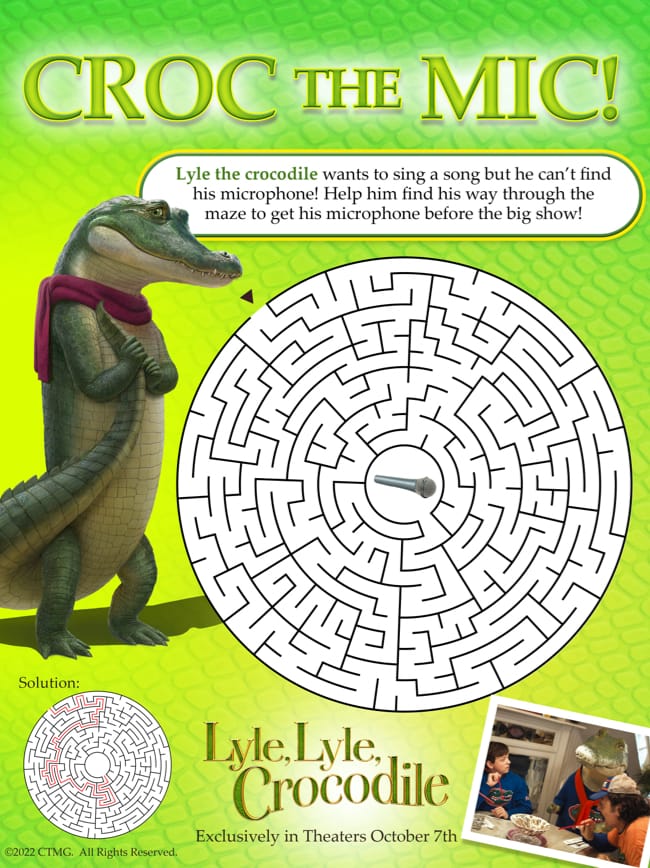 Lyle Lyle Crocodile Movie Official Website Sony Pictures