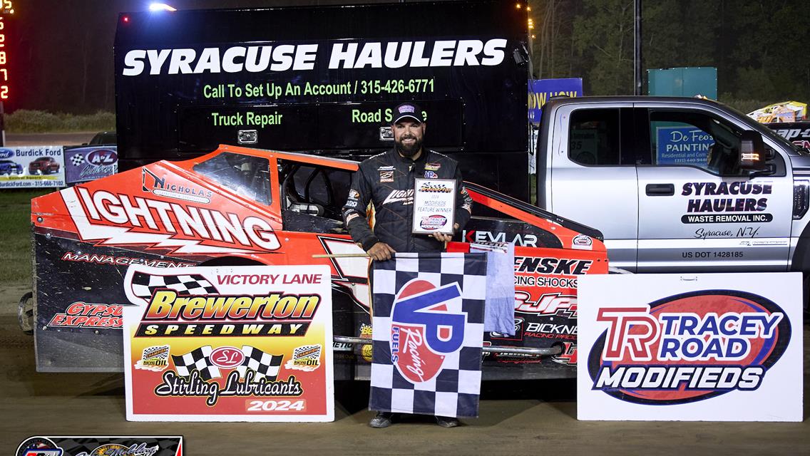 Hile Charges To Victory Lane On Syracuse Haulers Night