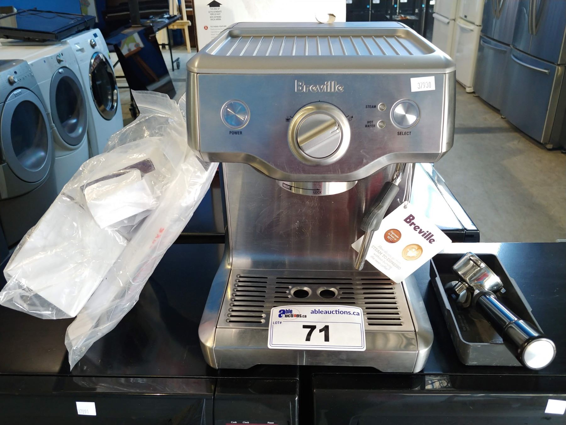 Breville The Duo Temp Pro Stainless Steel Espresso Machine