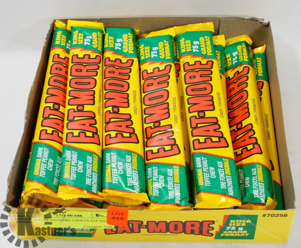 Lot Of Eatmore Chocolate Bars